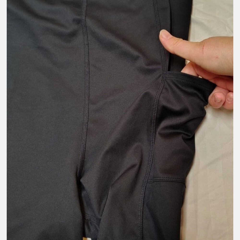 GAPFit Bkack Tank Dress with shorts Sz XL - Picture 2 of 5